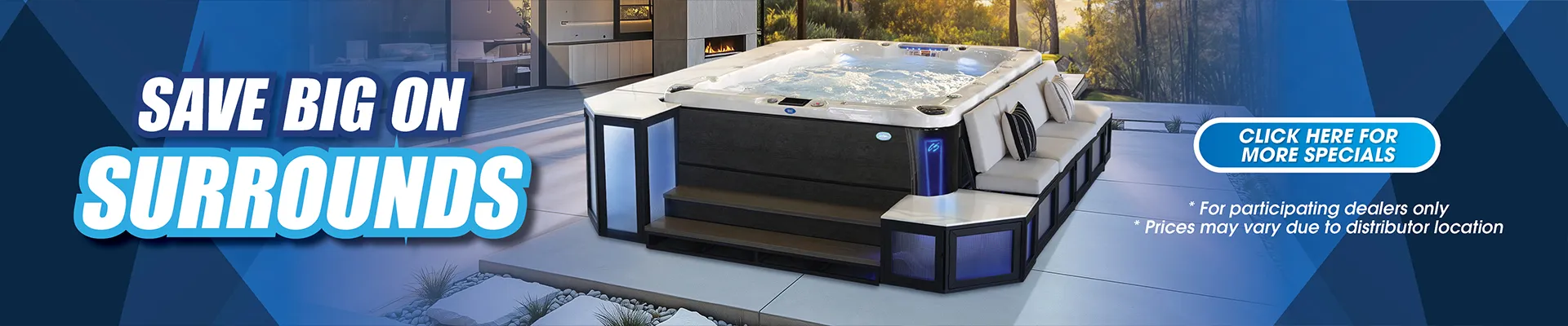 Calspas hot tub being used in a family setting - Rogers