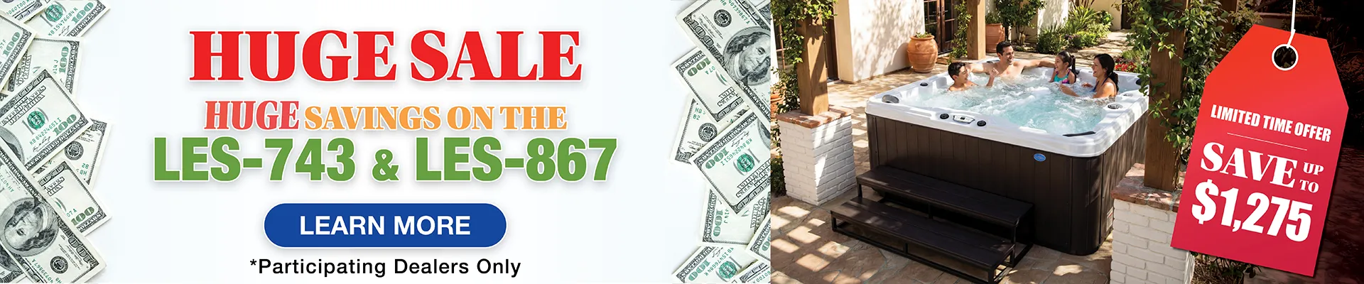 Calspas hot tub being used in a family setting - Rogers